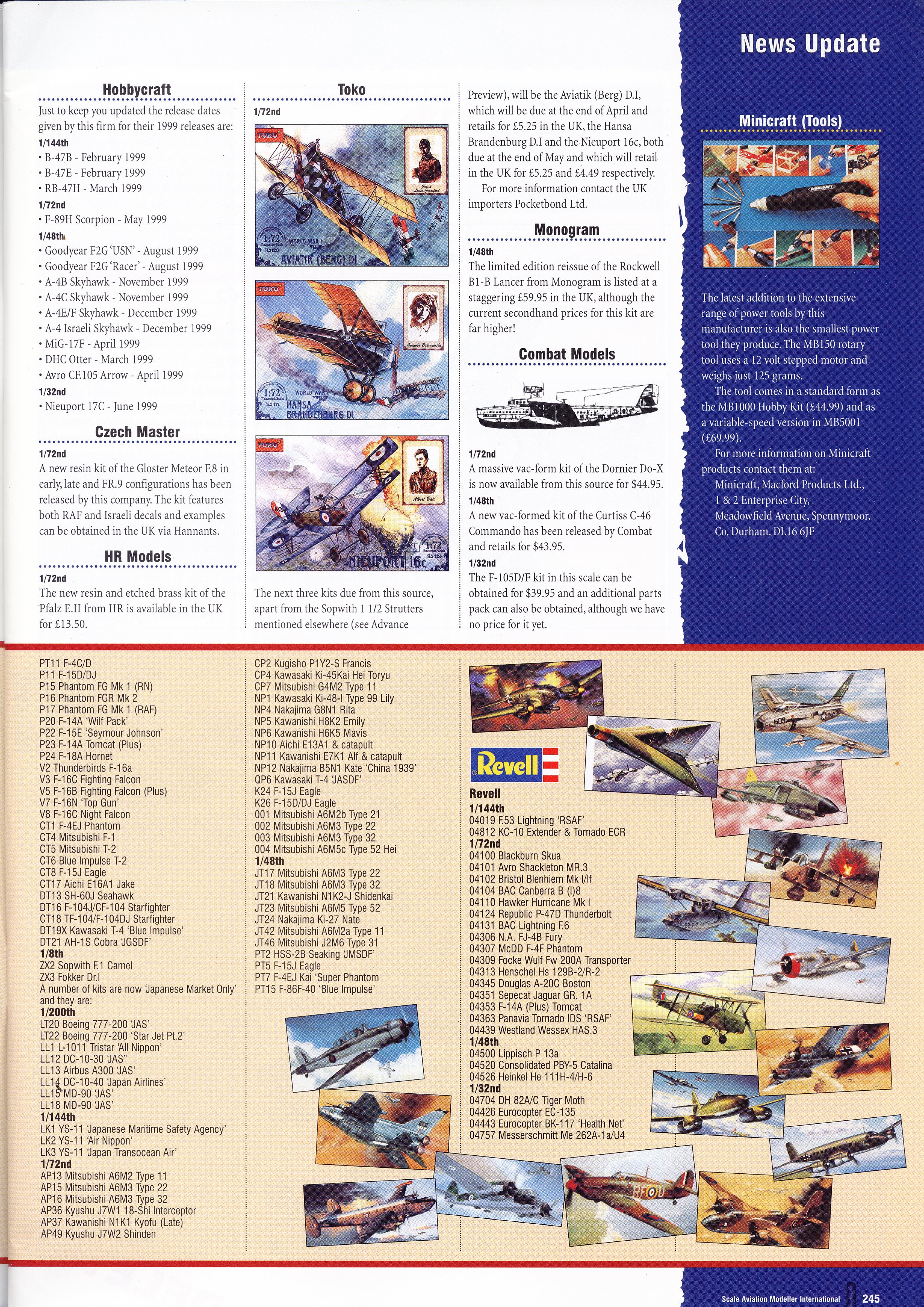 Scale Aviation Modeller International 1999-04